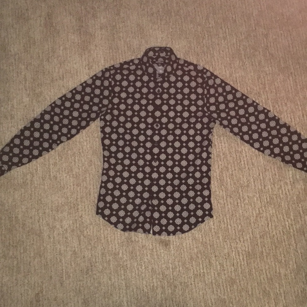 Express XS Slim Fit Dress Shirt
